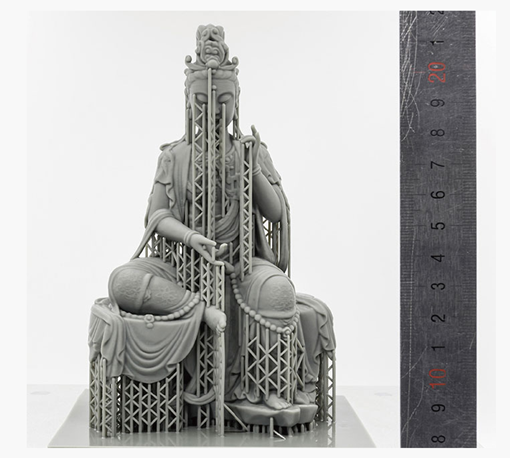 cultural articraft created with 3D Printer resin