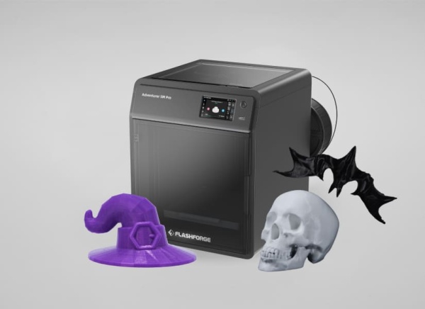 Halloween 3D Prints With the Flashforge Adventurer 5M Pro 3D Printer
