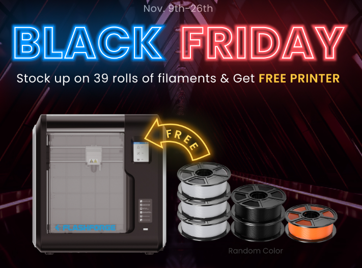 Buy The Flashforge 3D Printer At The Best Price This Black Friday